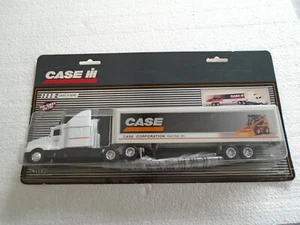 ERTL CASE IH SEMI TRACTOR TRAILER 1:64 SCALE DIE-CAST DATED 1998 - Picture 1 of 7