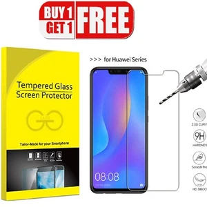 Tempered Glass Screen Protector For Huawei PSmart P10 P20 Lite Pro Honor 9 Lite - Picture 1 of 5