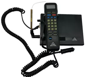 Telefono cellulare per auto VINTAGE Antel Network, ricetrasmettitore e caricabatterie - Foto 1 di 8