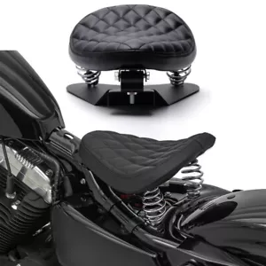 Black Motorcycle Solo Seat 3" Spring Base Saddle For Suzuki Marauder VZ 800 BR9 - Bild 1 von 12