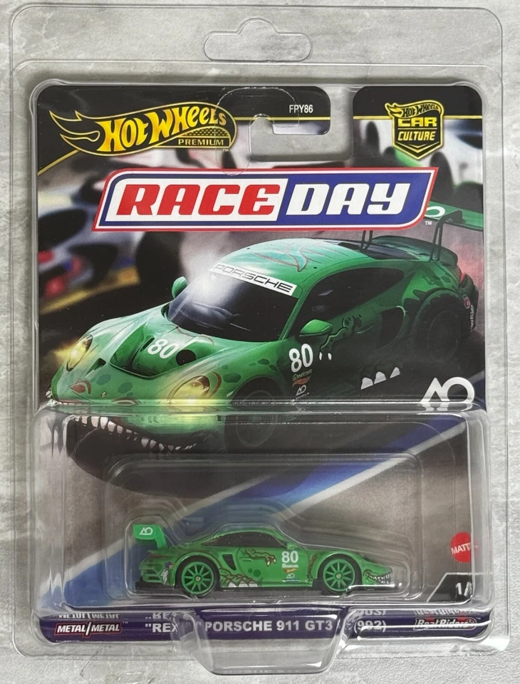 2024 Hot Wheels Car Culture Race Day REXY PORSCHE 911 GT3 R (992) ,Free Shipping - Image 1 of 4