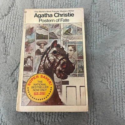 Postern Of Fate Mystery Paperback Book by Agatha Christie Bantam Books 1980 - Image 1 of 4