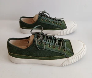 Bata Bullets Men’s size EU39/US7 Women 8.5  Green Low Top Lace Up Sneaker Shoes - Picture 1 of 13
