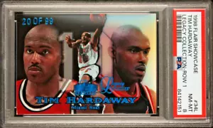 PSA 8 1998-99 Flair Showcase TIM HARDAWAY Legacy Collection /99 Riga 1 #34L HOF - Foto 1 di 3