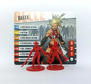 BELLE (2ed card) Zombicide 2nd ED. / Zombicide 1st ED / PRISON OUTBREAK - Foto 1 di 6