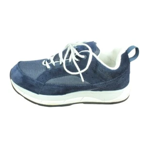 LL Bean Women's Beans Comfort Fitness Walking Shoes Suede Mesh Classic Navy 6 M - Picture 1 of 9