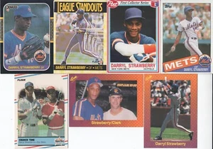 Konvolut 7 Darryl Strawberry Karten (DS2) - Bild 1 von 1