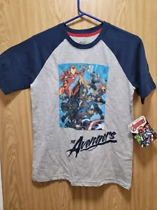 Marvel Avengers Boys Short Sleeve T Shirt 3D Graphic~size Large 14/16 - Picture 1 of 4