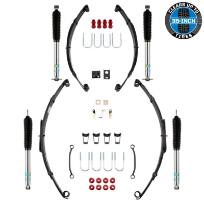 Komplett Fahrwerk +4'' = 100mm m. Bilstein Stoßdämpfer Jeep Wrangler YJ 87-95 - Bild 1 von 4