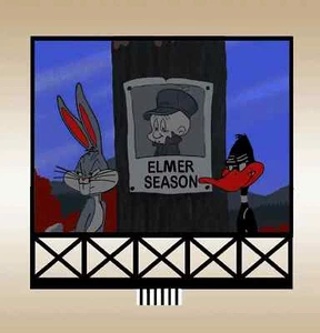 LETRERO CARTELERA DE NEÓN ANIMADO ELMER FUDD LOONEY TUNES DE MILLER ENG-HO ESCALA - Imagen 1 de 1