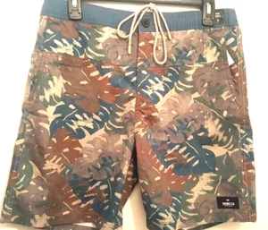 🔥TRUNKS CO BOARDSHORT 361283-21 FARBE ELEFANTENPALMEN #3 W30 LÄNGE 18" NEU MIT ETIKETT - Bild 1 von 15