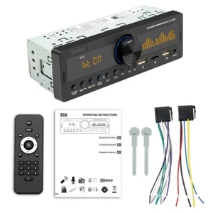 Car Radio Stereo bluetooth AM FM MP3 Player USB Classic Stereo Audio Player 12V - Picture 1 of 11