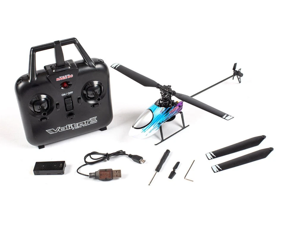 Volitar X RTF Micro Heli with Blue Canopy AND Extra Battery - Image 1 of 1