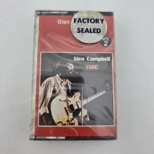 Glen Campbell - Live Vol 2 -  Cassette - Sealed - **Buy 2 Get 1 Free** - Picture 1 of 7