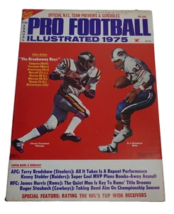 Pro Football Illustrated 1975 Magazine 11th Annual Official NFL - OJ Simpson - Picture 1 of 24