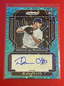 2022 Panini Prizm - Rookie Autographs Glenn Otto #RA-GO Teal Donut Circle Prizm - Picture 1 of 3
