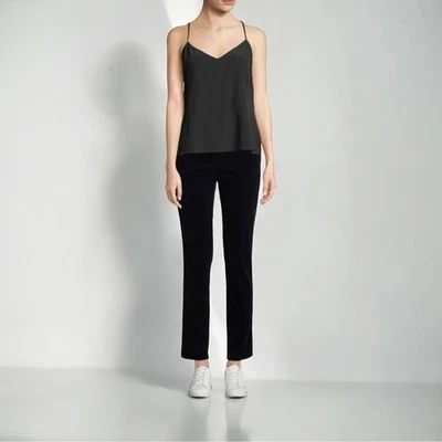 Pantalones acampanados Theory Slim de algodón/angora de pana - 8 Foto 1 de 4