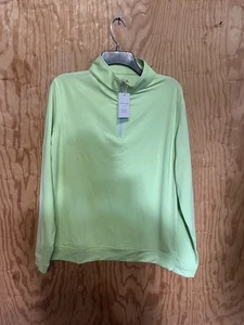 Peter Millar Crown Sport Mens Perth Performance 1/4 Zip Pullover Medium - Picture 1 of 10