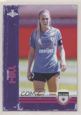 2021 Parkside NWSL Vintage Rachel Hill #V14 Rookie RC - Image 1 of 2