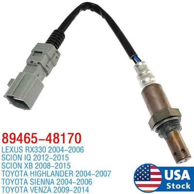 Sensor de oxígeno 234-4168 89465-48170 para Scion iQ xB Toyota Venza Highlander Lexus Foto 1 de 4