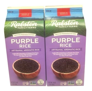 Artisanal aromatischer lila Reis - Ralston Family Farms - 16oz 2 Packungen - kostenloser Versand - Bild 1 von 3