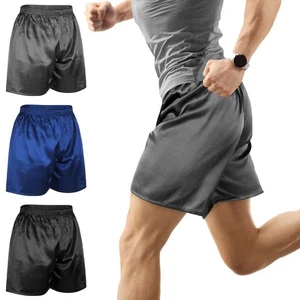 Herren Seide Satin Boxershorts Nachtwäsche Pyjamahosen Nachtwäsche Unterwäsche S-XL - Bild 1 von 20