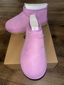 UGG CLASSIC ULTRA MINI WILDFLOWER Boots New WITH BOX - Picture 1 of 5