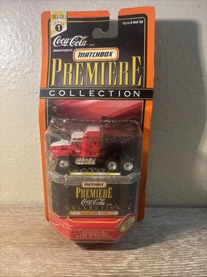 1998 Matchbox Premiere Coca-Cola Series 1 “Mack CH-600 “ Semi Truck Red NIB - Image 1 of 3