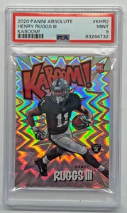 2020 Panini Absolute Henry Ruggs Kaboom PSA 9 Las Vegas Raiders RC Case Hit - Picture 1 of 2