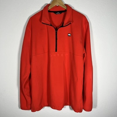 Suéter polar Montec Echo para hombre rojo XXL Foto 1 de 4
