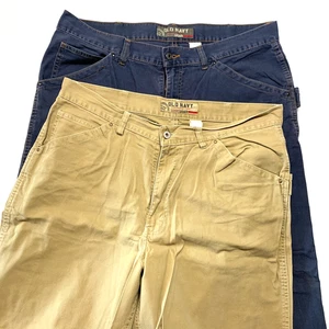 Lot of 2 Vintage Old Navy Supplies & Equipment Carpenter Pants NYC SF-N 94 36x30 - Picture 1 of 13