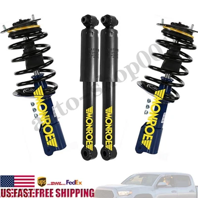 For 2001-2005 Pontiac Aztek Monroe 4PCS Set Front Complete Struts Rear Shocks_SP - Image 1 of 4