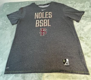 THE NIKE TEE FLORIDA STATE UNIVERSITY SEMINOLES BSBL XL RED FLAW - Bild 1 von 12