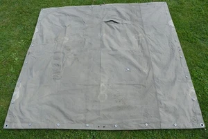 East German DDR NVA GDR Military Zeltbahn Poncho Rain Drop Pattern Camo Original - Picture 1 of 24