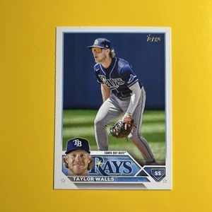 🐶 2023 Topps Series 2 - Taylor Walls #625 Advanced Stats Back /300 - Picture 1 of 3