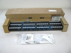 Panduit NK5EPPG48Y NetKey 48-Port Cat5e Punchdown Patch Panel NOB ~STSI - Picture 1 of 9