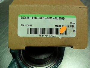 DODGE  F2B-SXR-30M-NL MOD - 059656 - 2 Bolt Flange Bearing - 2 set screws-zirk - Picture 1 of 5