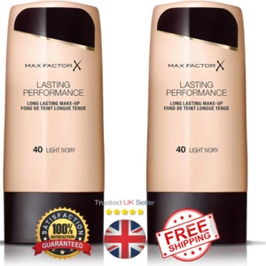 Max Factor Lasting Performance Foundation 35 ml 40 Light Ivory-Pack of 2 - Picture 1 of 4