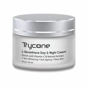 TRYCONE L - Glutathion und Vitamin C Tag & Nacht Feuchtigkeitscreme Creme - 50 Gm - Bild 1 von 4