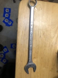 Craftsman 7/8 Llave Clásica 12 Puntos Buen Estado Usada Herramienta De Colección - Imagen 1 de 7