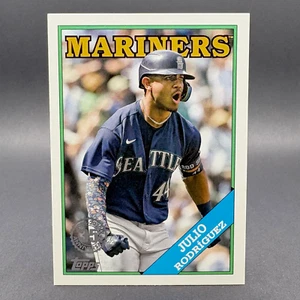 Julio Rodriguez 2023 Topps Series 1 - 1988 Insert #T88-64 - Seattle Mariners - Picture 1 of 1