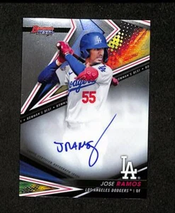 Jose Ramos 2022 Bowman's Best of 2022 Autographs Auto Los Angeles Dodgers - Picture 1 of 2