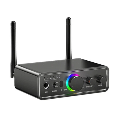 Mini Bluetooth Receiver Transmitter DAC USB Music Player Coaxial Optical Adapter - Image 1 of 4