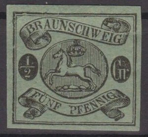 == AD Braunschweig Mi. 10A ungebraucht *, Kat. 50€ == - Picture 1 of 2