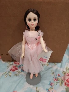 Vintage 80er Madame Alexander 17" Elise Ballerina #1652 (1984-85) brünett - Bild 1 von 6