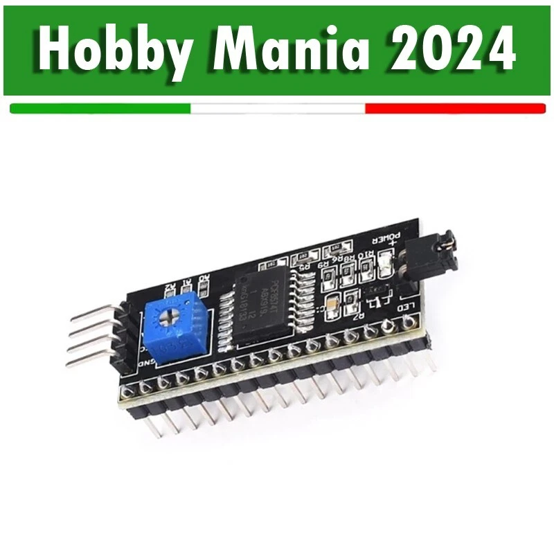 I2c interfaccia seriale IIC TWI modulo Di Bordo Per Arduino r3 LCD Display 1602 - Immagine 1 di 1