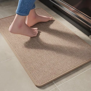 Kitchen Mats for Floor, Soft anti Fatigue Super Absorbent Kitchen Rugs Non Slip - Picture 1 of 12