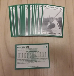 1990 Michigan State Collegiate Collection #87 RON PRUITT Lot of (10) - Picture 1 of 1