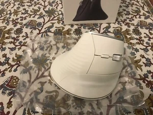 Mouse verticale Wireless Nulea M510 Bianco Destrorsi - Foto 1 di 4