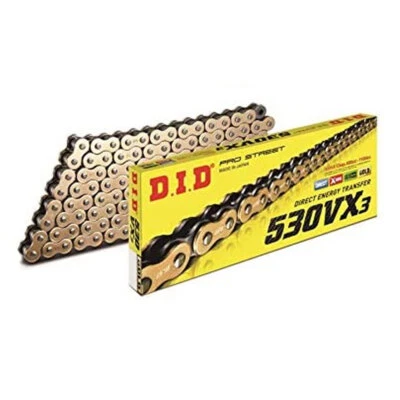 Chaîne Transmission DID 530 VX3 114 M G&b Pour Suzuki 750 GSX S Katana 1984-1985 - Photo 1/4